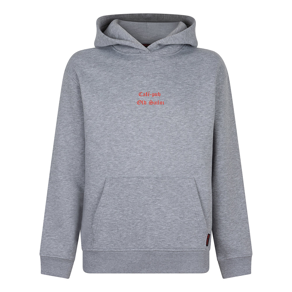 Old Sailor Hoodie Grey Marle